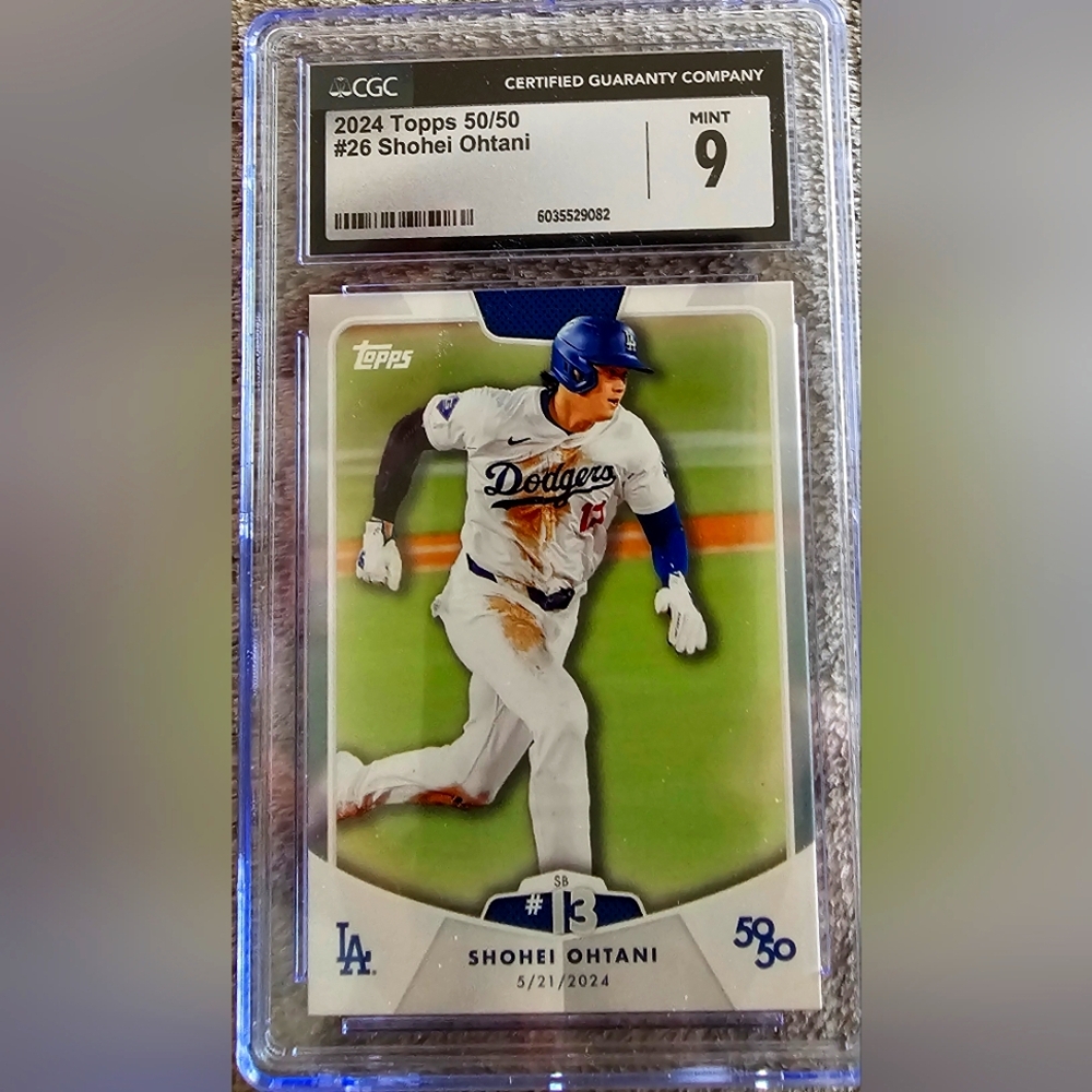 Topps Los Angeles Dodgers Shohei Ohtani Card